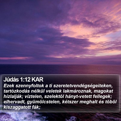 Júdás 1:12 KAR Bible Verse Image