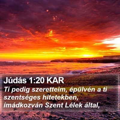 Júdás 1:20 KAR Bible Verse Image