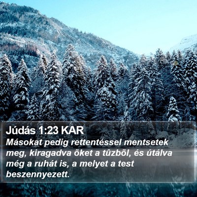 Júdás 1:23 KAR Bible Verse Image