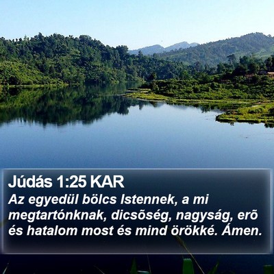 Júdás 1:25 KAR Bible Verse Image