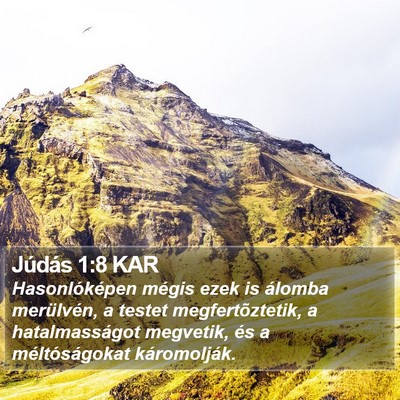 Júdás 1:8 KAR Bible Verse Image