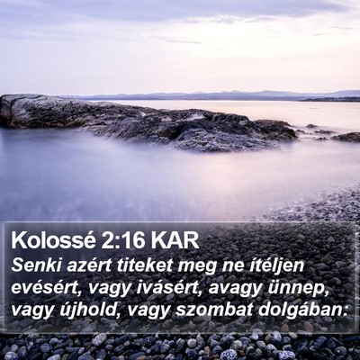 Kolossé 2:16 KAR Bible Verse Image