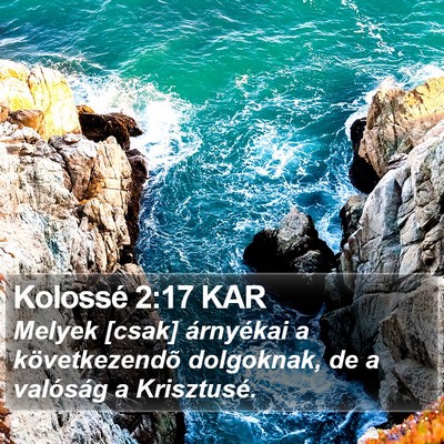 Kolossé 2:17 KAR Bible Verse Image