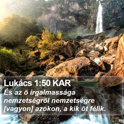 Lukács 1:50 KAR Bible Verse Image