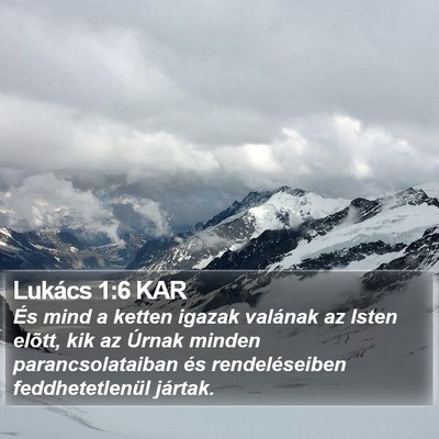 Lukács 1:6 KAR Bible Verse Image