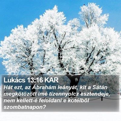 Lukács 13:16 KAR Bible Verse Image