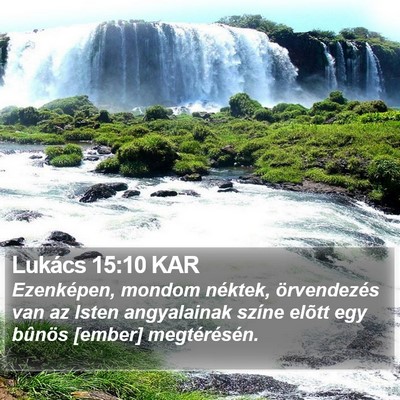 Lukács 15:10 KAR Bible Verse Image