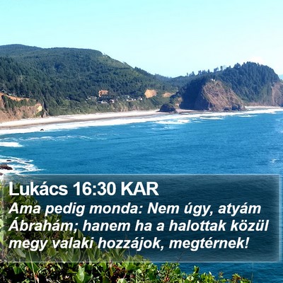 Lukács 16:30 KAR Bible Verse Image