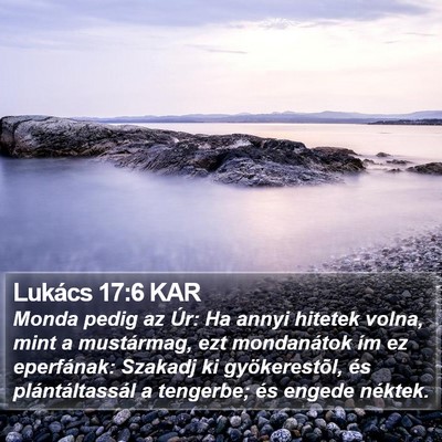 Lukács 17:6 KAR Bible Verse Image