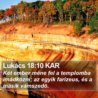 Lukács 18:10 KAR Bible Verse Image