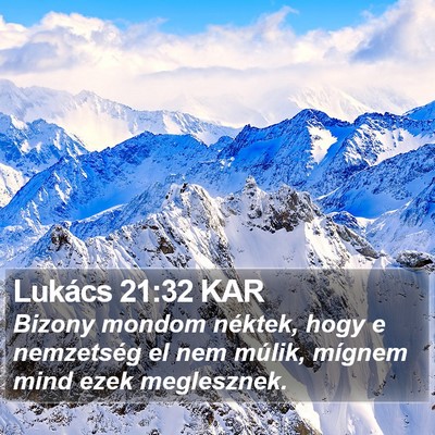 Lukács 21:32 KAR Bible Verse Image
