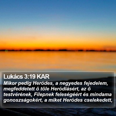Lukács 3:19 KAR Bible Verse Image
