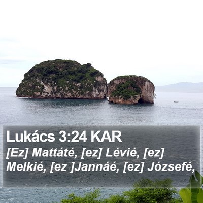 Lukács 3:24 KAR Bible Verse Image