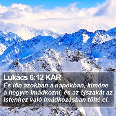 Lukács 6:12 KAR Bible Verse Image