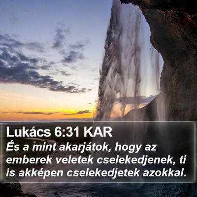 Lukács 6:31 KAR Bible Verse Image