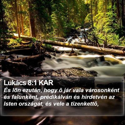 Lukács 8:1 KAR Bible Verse Image