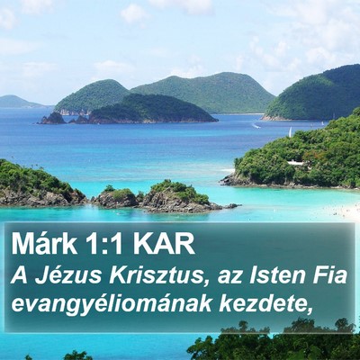 Márk 1:1 KAR Bible Verse Image