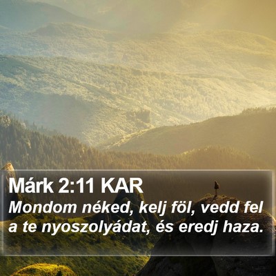 Márk 2:11 KAR Bible Verse Image