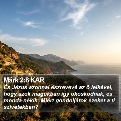 Márk 2:8 KAR Bible Verse Image
