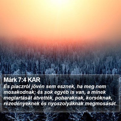 Márk 7:4 KAR Bible Verse Image