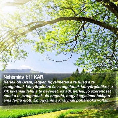 Nehémiás 1:11 KAR Bible Verse Image