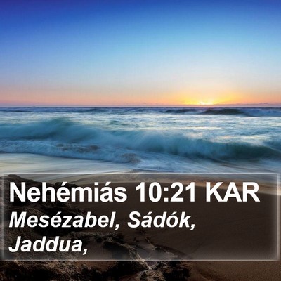 Nehémiás 10:21 KAR Bible Verse Image