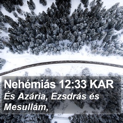 Nehémiás 12:33 KAR Bible Verse Image