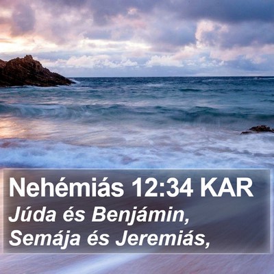 Nehémiás 12:34 KAR Bible Verse Image