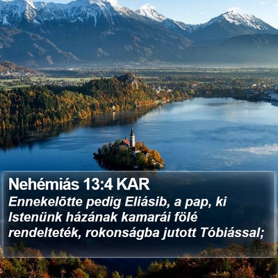 Nehémiás 13:4 KAR Bible Verse Image