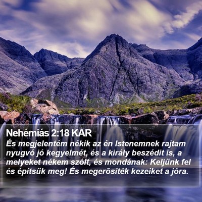 Nehémiás 2:18 KAR Bible Verse Image
