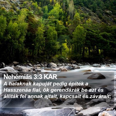 Nehémiás 3:3 KAR Bible Verse Image