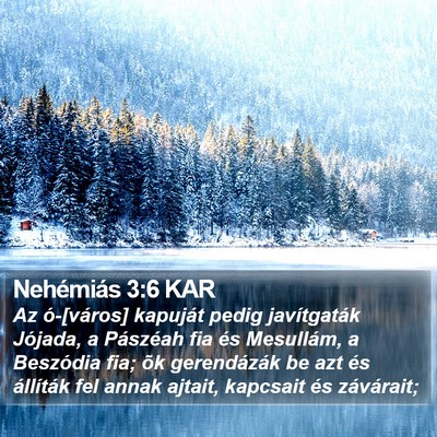 Nehémiás 3:6 KAR Bible Verse Image