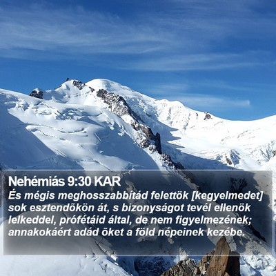 Nehémiás 9:30 KAR Bible Verse Image