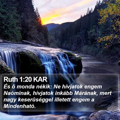 Ruth 1:20 KAR Bible Verse Image