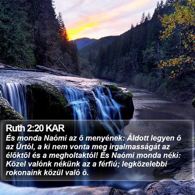 Ruth 2:20 KAR Bible Verse Image