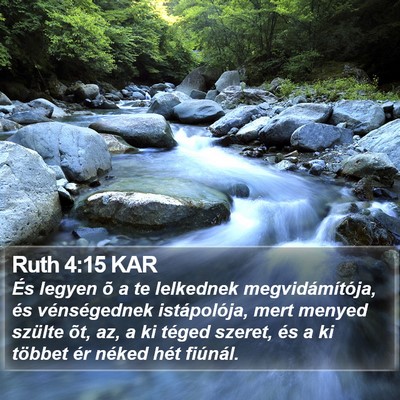 Ruth 4:15 KAR Bible Verse Image