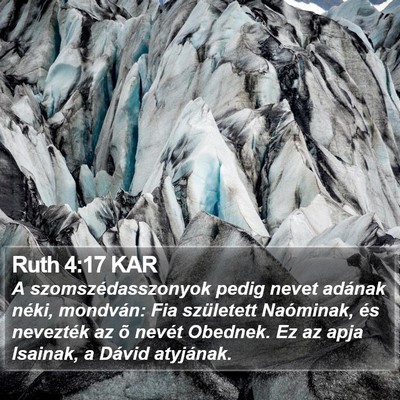 Ruth 4:17 KAR Bible Verse Image