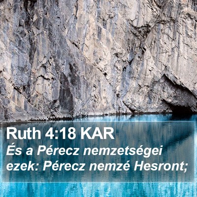 Ruth 4:18 KAR Bible Verse Image