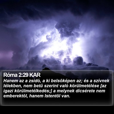 Róma 2:29 KAR Bible Verse Image