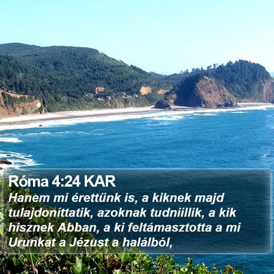 Róma 4:24 KAR Bible Verse Image