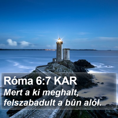 Róma 6:7 KAR Bible Verse Image