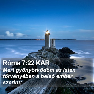 Róma 7:22 KAR Bible Verse Image