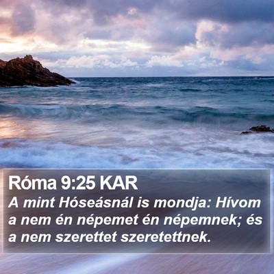 Róma 9:25 KAR Bible Verse Image