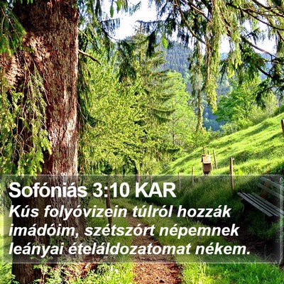 Sofóniás 3:10 KAR Bible Verse Image