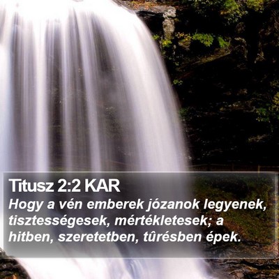 Titusz 2:2 KAR Bible Verse Image