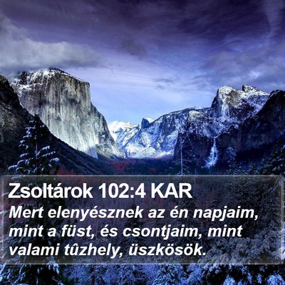 Zsoltárok 102:4 KAR Bible Verse Image
