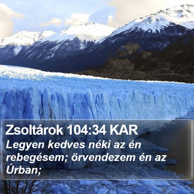 Zsoltárok 104:34 KAR Bible Verse Image