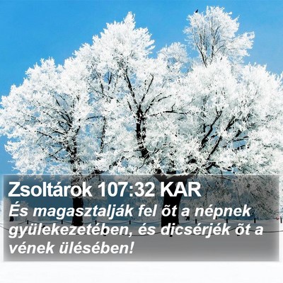 Zsoltárok 107:32 KAR Bible Verse Image
