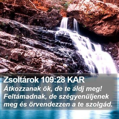 Zsoltárok 109:28 KAR Bible Verse Image