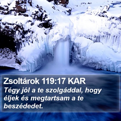 Zsoltárok 119:17 KAR Bible Verse Image